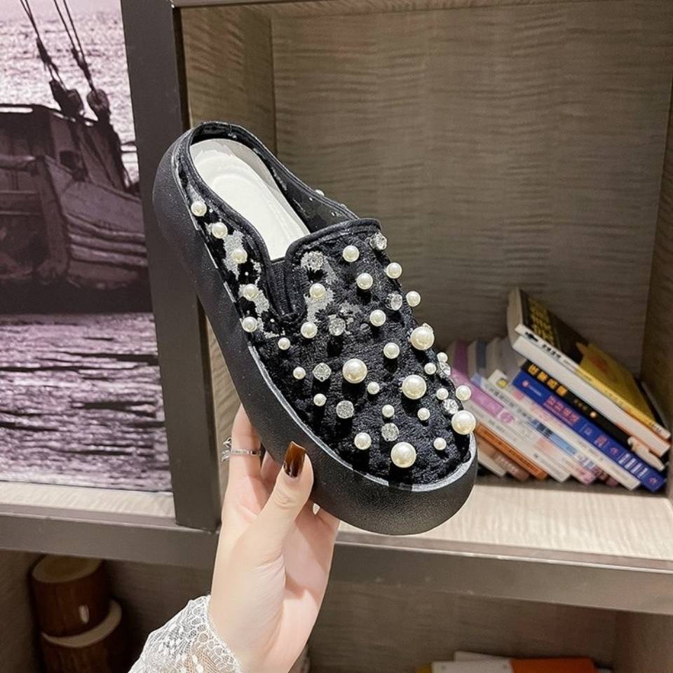 Dép Sandal Đế Dày Phong Cách Mới Dễ Thương Cho Nữ