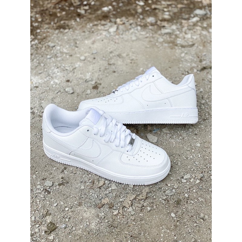 Giày Sneaker [REAL] Nike-AF1-White