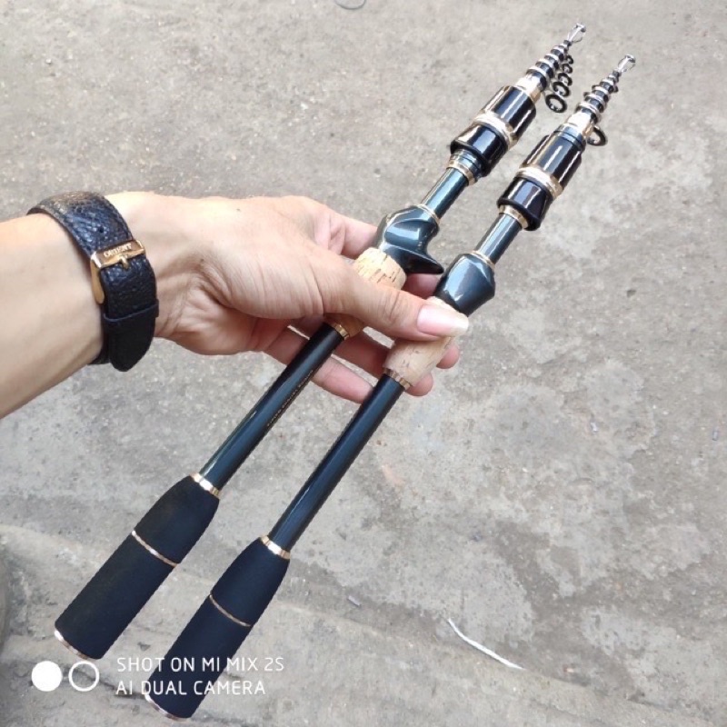 Combo 2 cần rút lure dài 2m1 ngang cemreo siêu khoẻ y hình cần tải lên 9kg giá rẻ 9kka5rbal