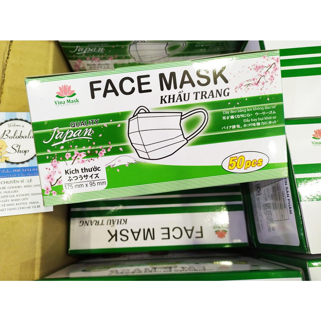 Combo 5 hộp khẩu trang y tế Vinamask, Famapro, Famapro Max
