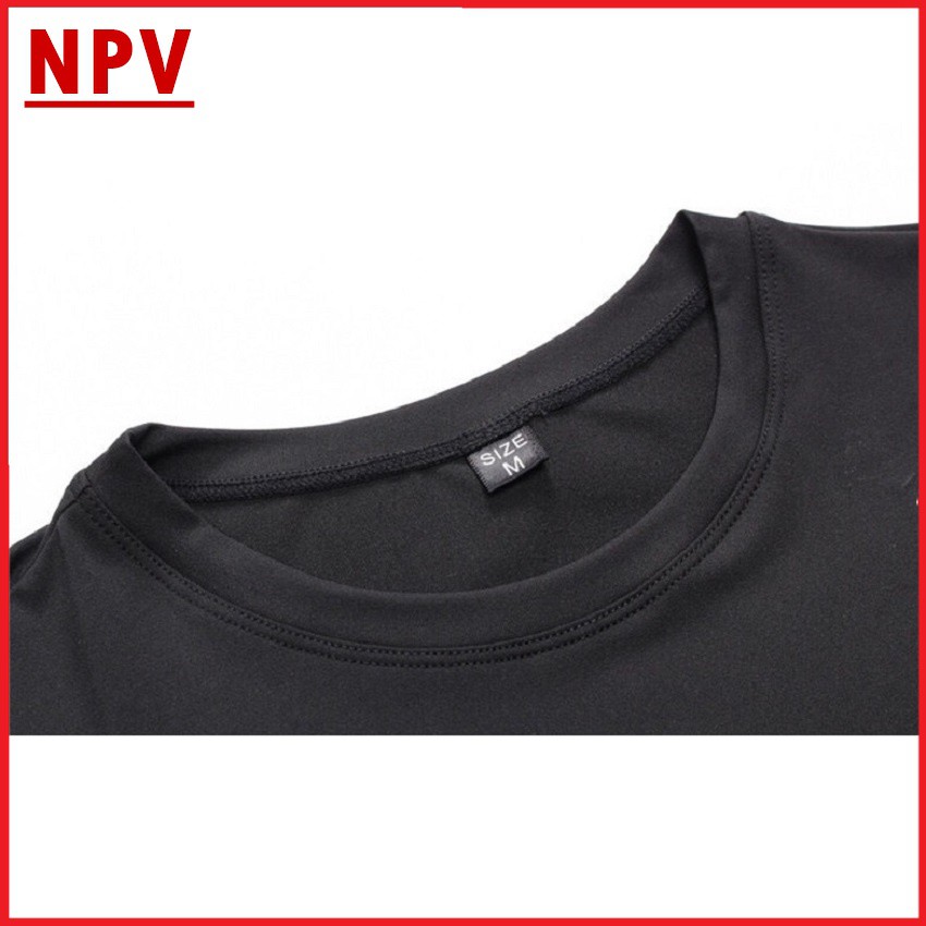 Áo thể thao dài tay nam NPV co giãn tốt, áo giữ nhiệt chất cotton mỏng mịn, dáng ôm body | BigBuy360 - bigbuy360.vn