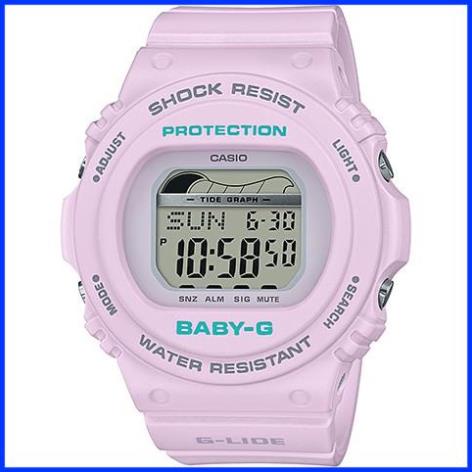 CHÍNH HÃNG Đồng hồ nữ dây nhựa BABYG chính hãng Casio BLX-570-6