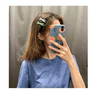Kẹp tóc nơ chữ X sắc màu 🌈