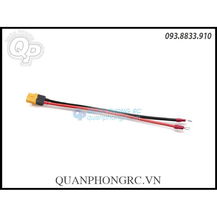 Dây Chuyển Pin XT60 Female Plug (Cái) To U-Type Plug Connector Silicone Cable For Lipo Battery