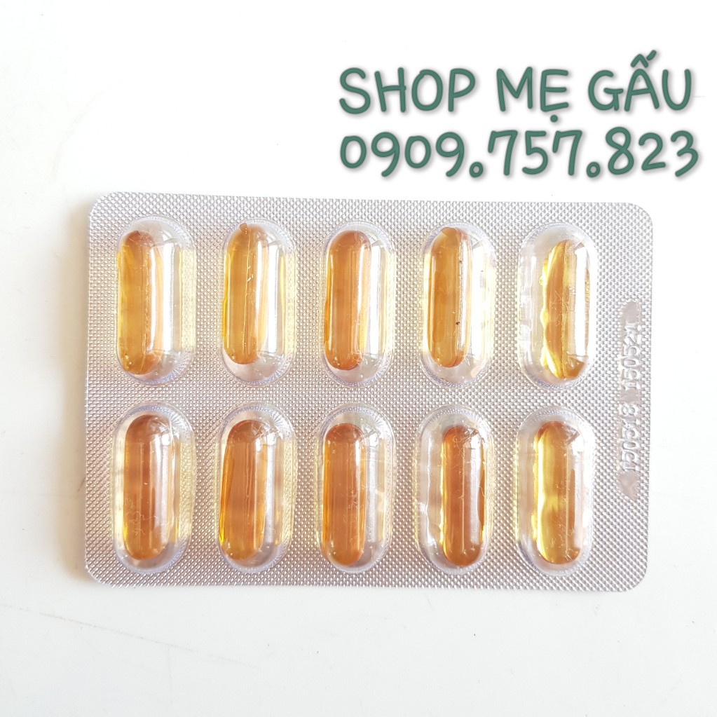 VITAMIN E DƯỠNG DA VIÊN DÀI( 10 viên)