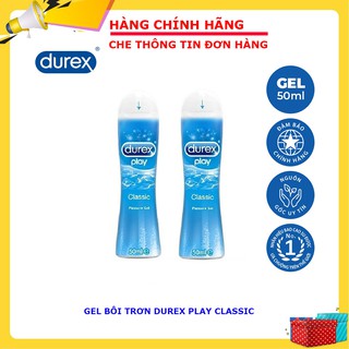 Gel bôi trơn Durex Play classic Intimate 50ml hỗ trợ quan hệ, đem lại cảm giác mượt mà