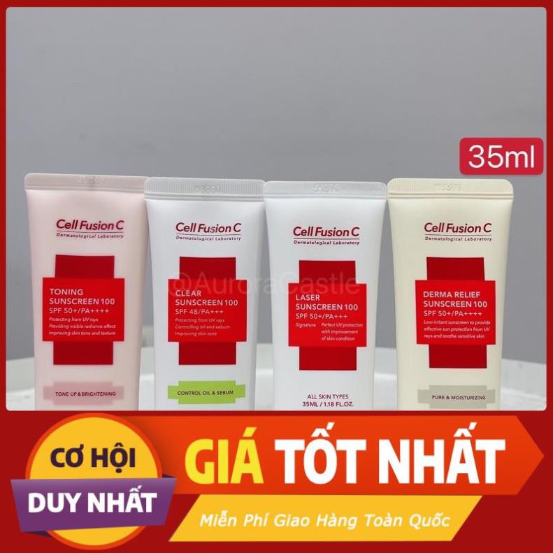 (35ml) kem chống nắng Cell Fusion C