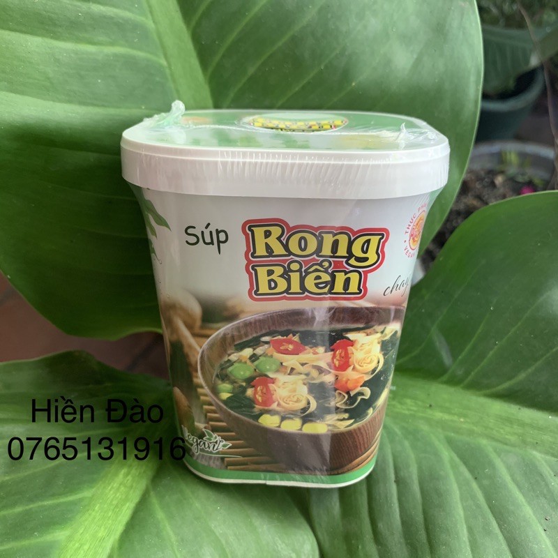 2 Ly Súp Rong Biển Chay 20 gr