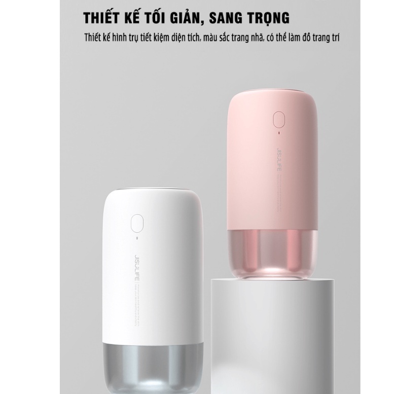 Máy Phun Sương Mini JB08 - Máy Tạo Ẩm Không Khí Giữ Ẩm Da Tự Động Ngắt Khi Hết Nước - Bảo Hành 12 Tháng