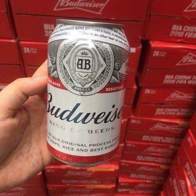 BIA BUDWEISER LỐC 6 LON 79K CHÍNH HÃNG GIAO HÀNG HỎA TỐC