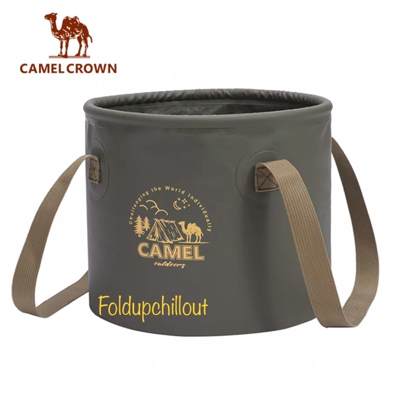 Túi / xô đựng nước gấp gọn dã ngoại Camel Crown chính hãng