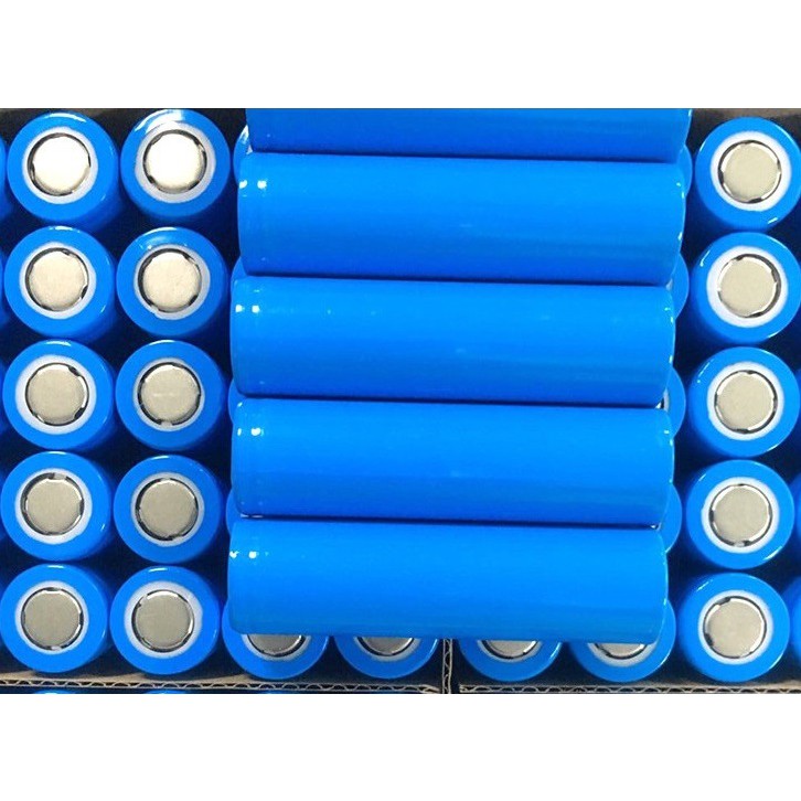 Pin Sạc 18650 - 3.7V đầu dẹt dùng cho quạt và đèn pin mini cầm tay tông đơ cắt tóc, chế tạo pin dự phòng