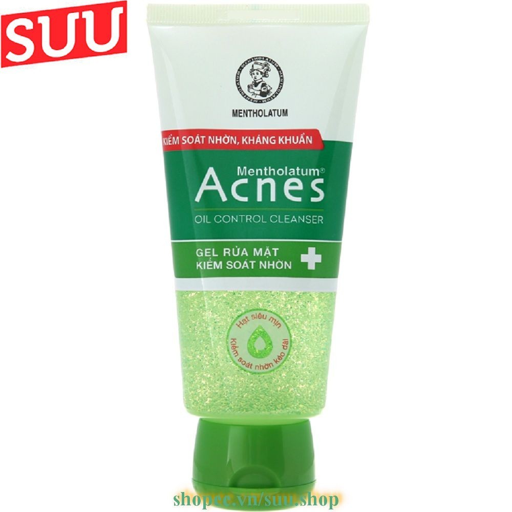 Gel Rửa Mặt 100g Acnes Kiểm Soát Nhờn suu.shop cam kết 100% chính hãng