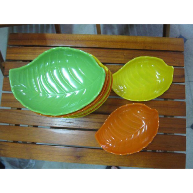 Đĩa đựng kẹo,thức ăn hình lá cây