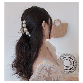 Kẹp tóc đính đá, ngọc tiểu thư