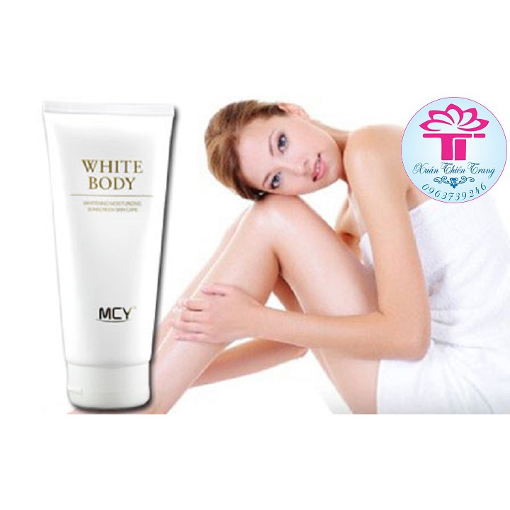 XẢ HÀNG Kem make up dưỡng trắng da White Body MCY SPF 75