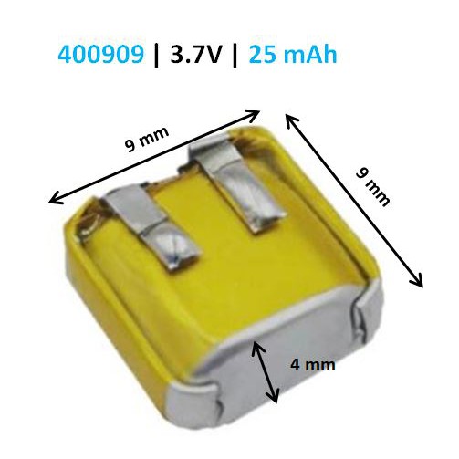 Pin Lithium - Ion 3.7V 400808 20mah / 400909 25mah