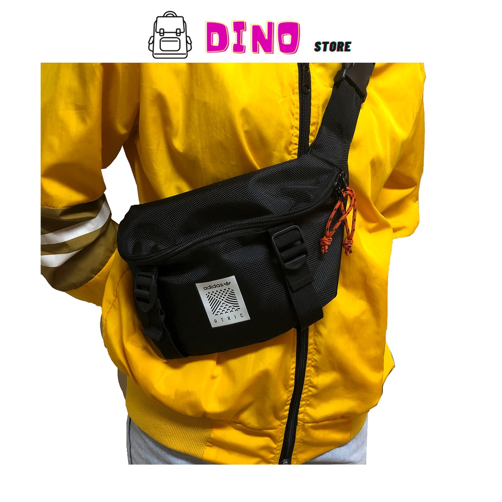 Túi Đeo Chéo Thể Thao Nam/Nữ 3 Lá Atric Waistbag Apparel DH3261 - ST1814 [ GIÁ TẬN XƯỞNG ]