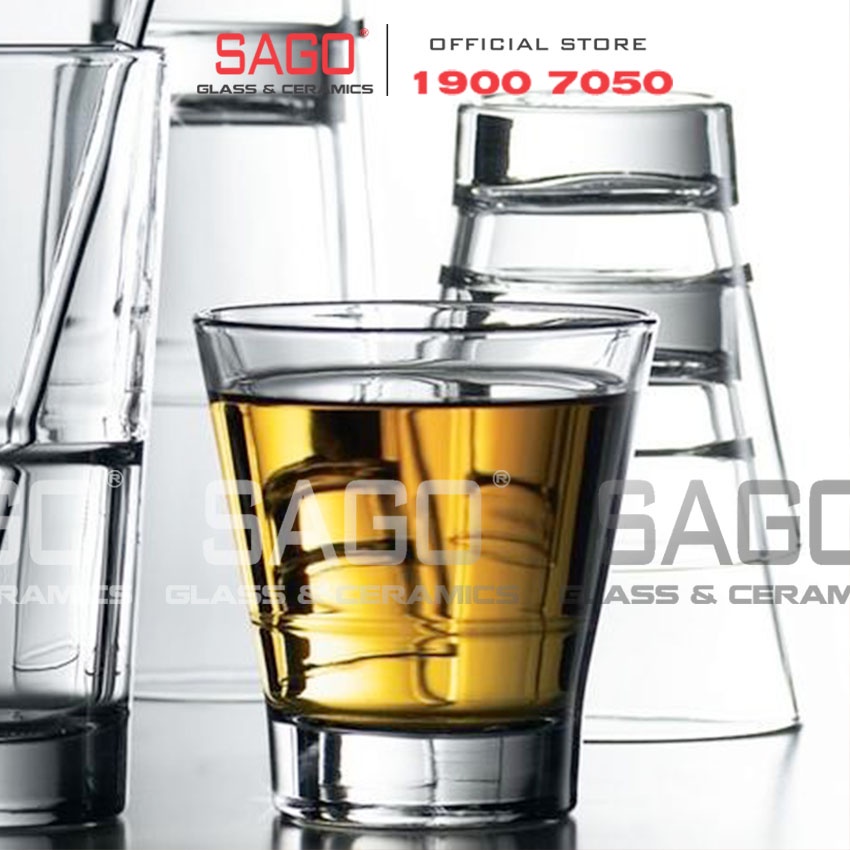 Ly Thủy Tinh Cường Lực Endeavor Double Old Fashioned 355ml | Thủy Tinh Cao Cấp