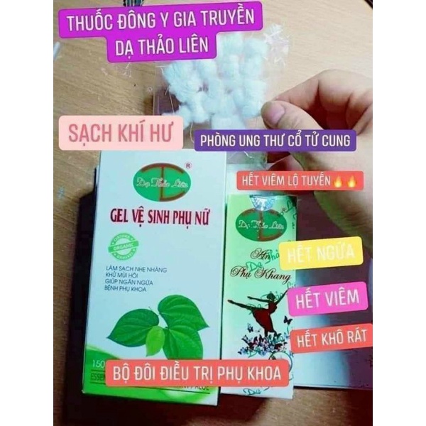 Gel Vệ Sinh Phụ Nữ Dạ Thảo Liên
