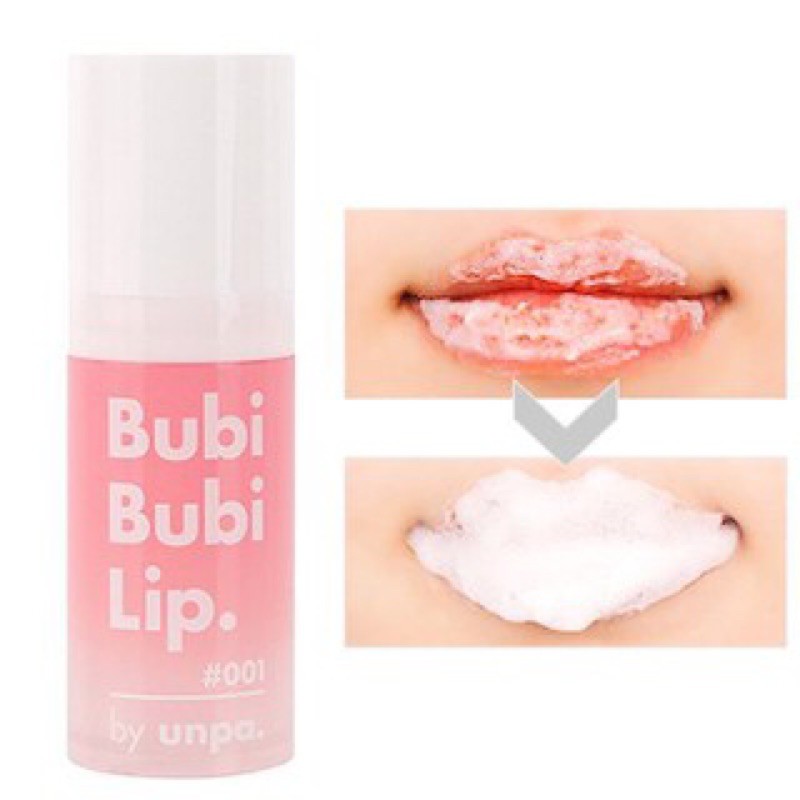 Gel sủi bọt tẩy tế bào chết môi Bubibubi Lip - Mẫu 2021 | BigBuy360 - bigbuy360.vn