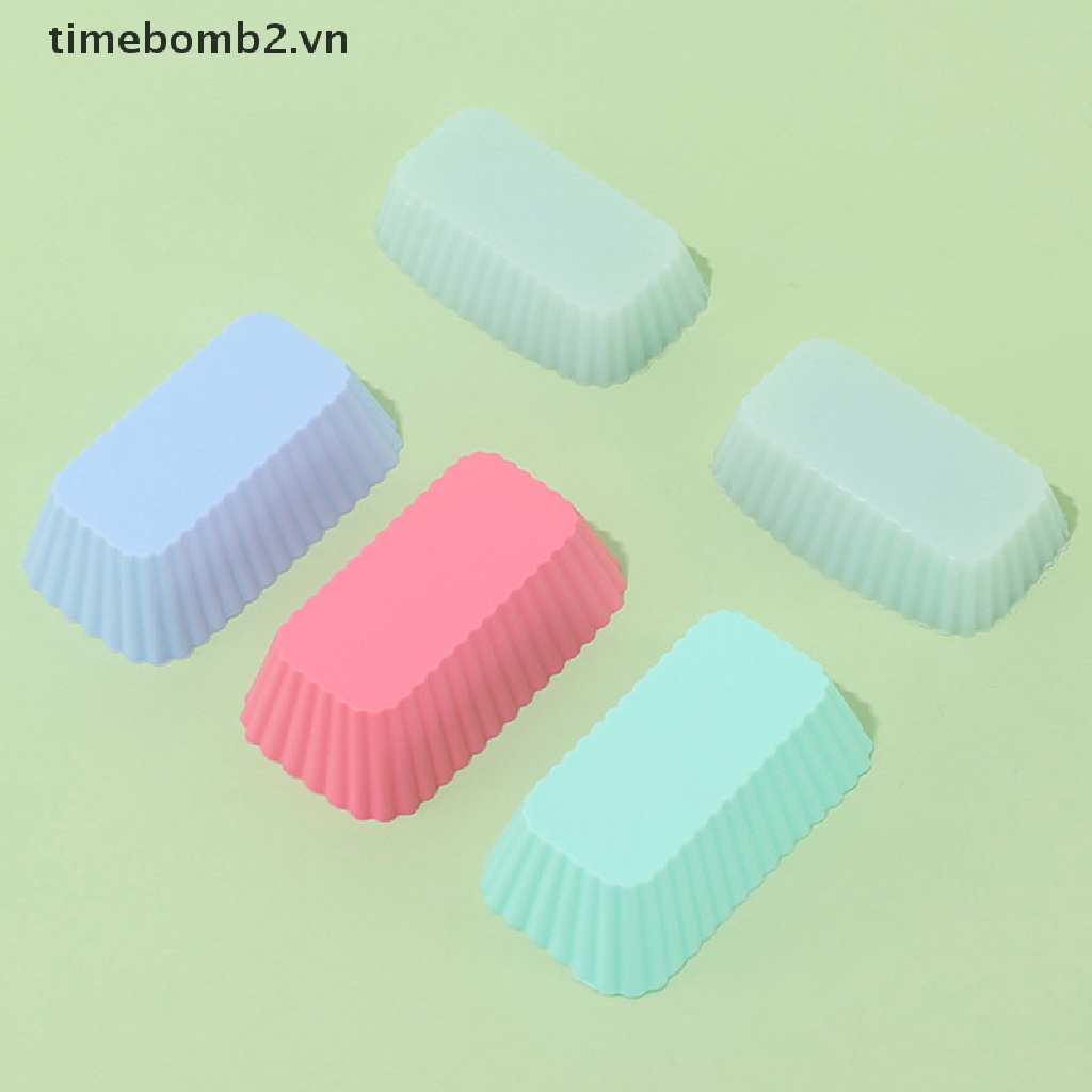 1 / 4 Khuôn Silicone Làm Bánh Tái Sử Dụng Tiện Lợi