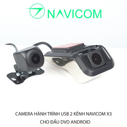 Camera Hành Trình USB 2 Kênh Cho Màn DVD Android Navicom X3