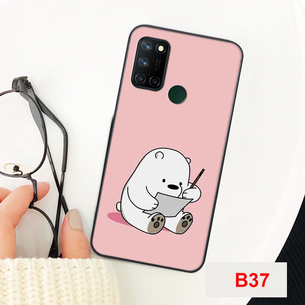 ỐP LƯNG OPPO REALME 7I/C17 HÌNH GẤU BEER SIÊU DỄ THƯƠNG