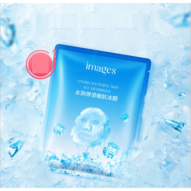 Mặt nạ Đá Băng Hydra Smoothing Skin Ice Membrane - mask nội địa Trung Bioaqua MXx