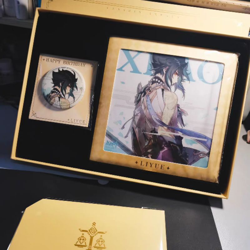 [có sẵn] hộp quà birthday box genshin impact chính hãng từ official shop