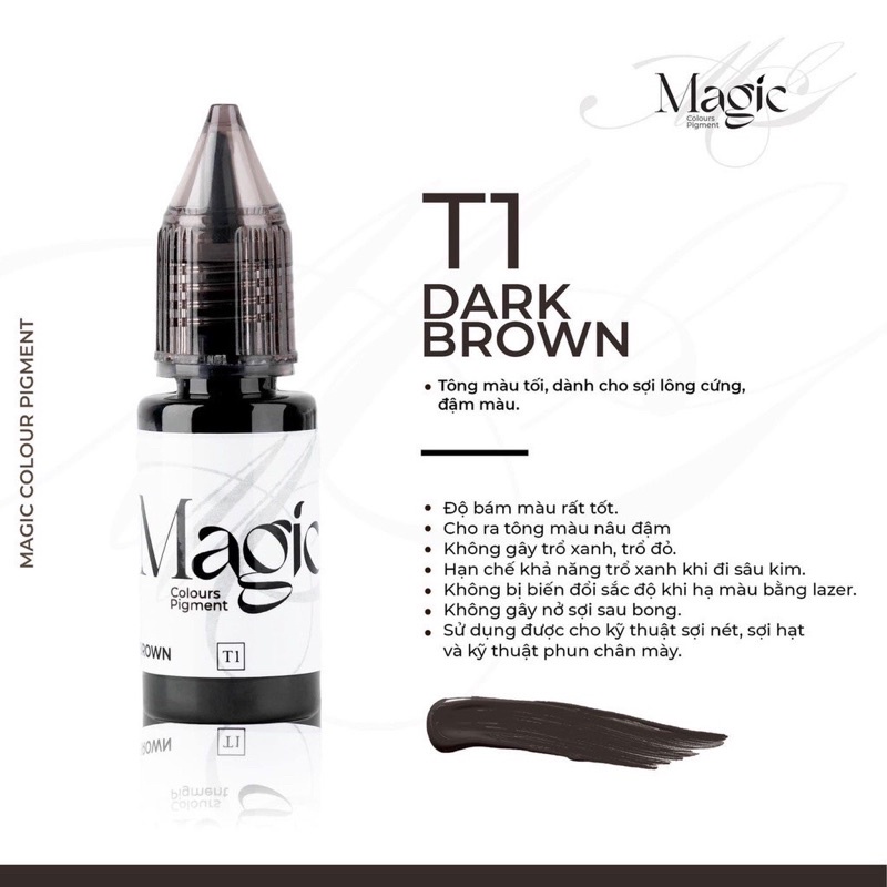 Mực Magic Hương Trà Full Size 10ml, Mini size 3.3ml
