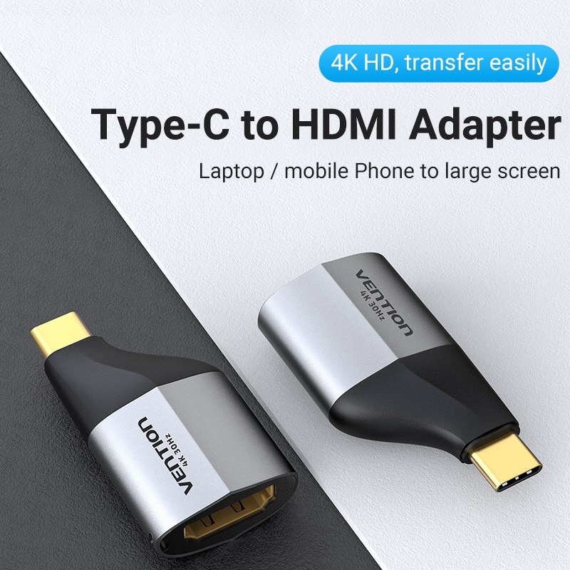 Đầu chuyển đổi USB TYPE C sang HDMI Vention chất lượng cao.