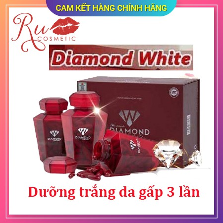 CHÍNH HÃNG Viên uống trắng da Beauty Diamond White - Tem cào