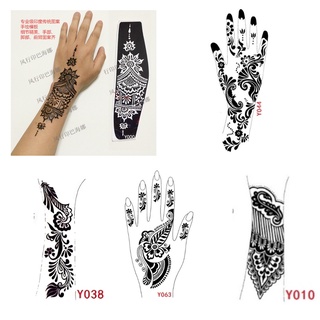 Khuôn xăm bàn tay henna mehndi truyền thống