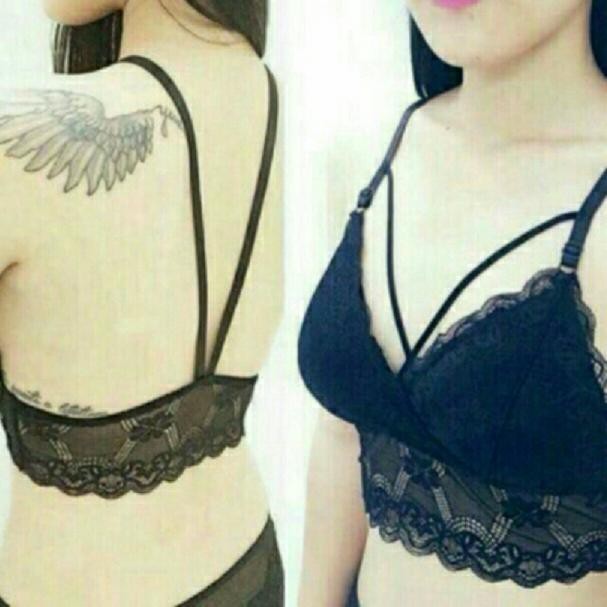 Áo bra ren dây đan chéo sexy khó cưỡng, hàng loại 1 | BigBuy360 - bigbuy360.vn