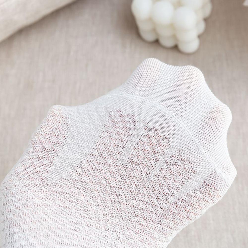 CLEOES Vớ Thuyền Phối Ren Hoa Thoáng Khí Phong Cách Lolita
