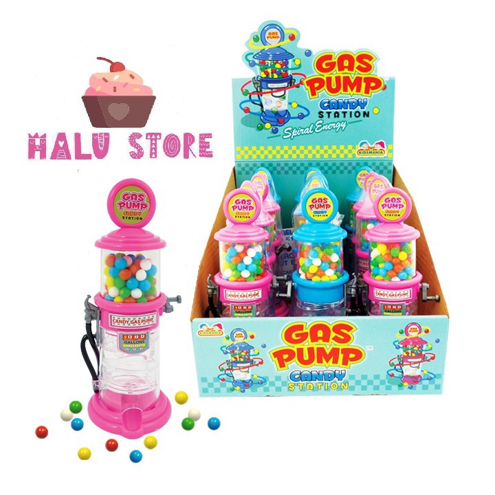 Máy bán kẹo Gas Pump Candy Station Mỹ - 13gr