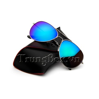 Hộp Đựng Kính Mát Vỏ Da - Mã 958