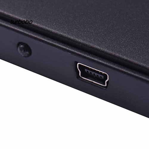 Vỏ bọc ổ cứng ngoài USB 2.0 HDD SATA SSD 2.5inch màu đen
