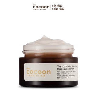 Thạch hoa hồng dưỡng ẩm Cocoon