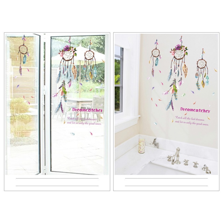 Tranh decal dán tường trang trí decor phòng ngủ DREAM CATCHER siêu đáng yêu - Decal dán tường phòng khách️