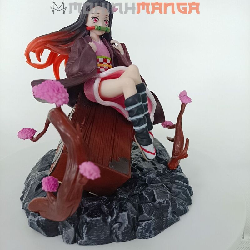 [CÓ QUÀ] Mô hình Nezuko Kamado ngồi (nhân vật em gái Tanjirou) figure Kimetsu no Yaiba Thanh Gươm Diệt Quỷ Cứu Nhân