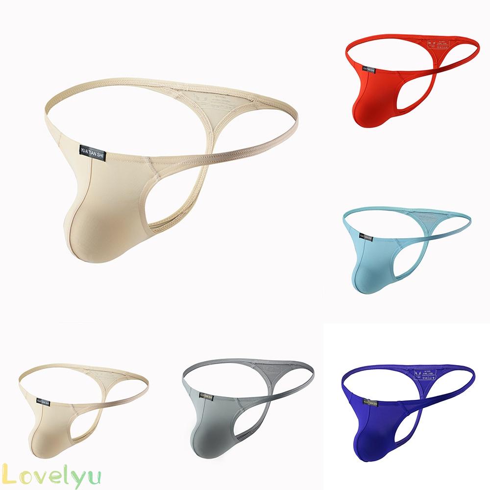 &lt;READY STOCK&gt;Men's Sex Sexy Shorts Sissy Suspender Bikini T-back Briefs Thong Bulge100% brand new！