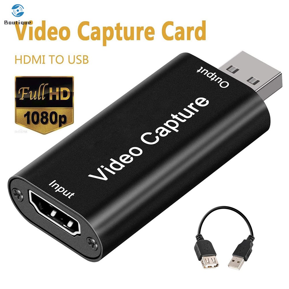 Bộ Chuyển Đổi Hdmi Sang Usb Full Hd 1080p Usb 2.0 Kèm Dây Cáp