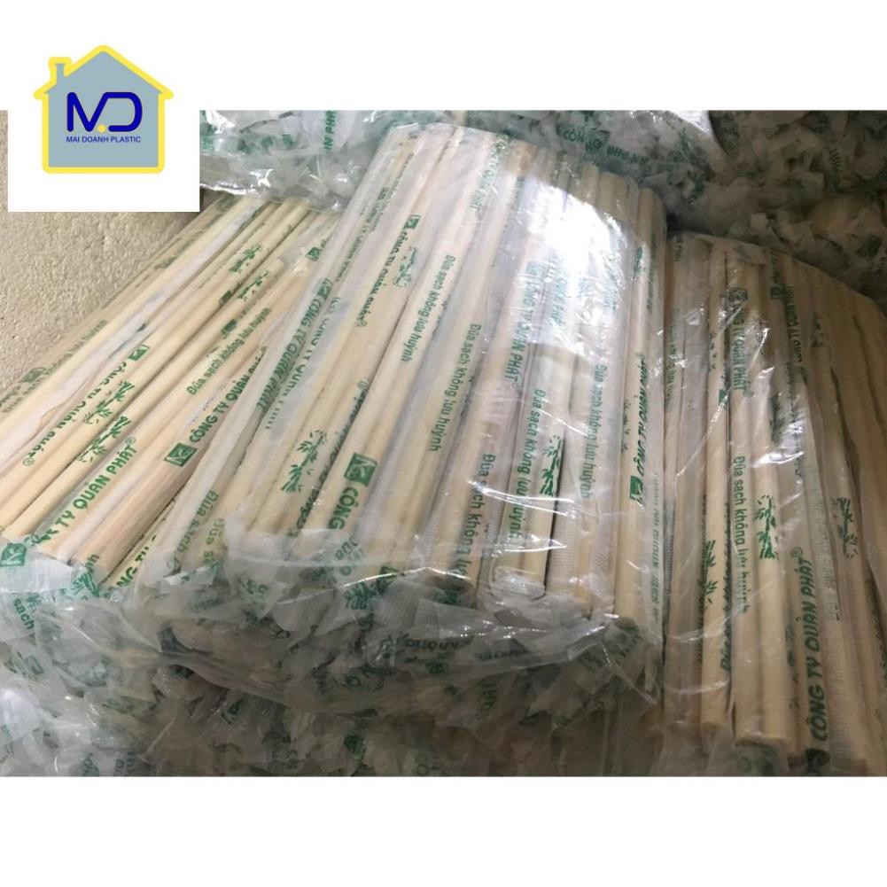 (hot) Đũa tre dùng 1 lần (đũa ăn liền) loại 50 đôi - 100 đôi