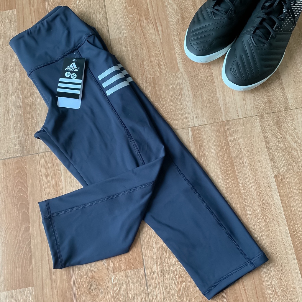 Quần legging nữ qua gối có túi vải thun cao cấp quân biker nữ mặc nhà dáng ôm bó lưng thun tập gym yoga