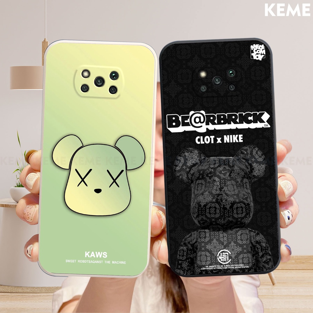 Ốp lưng Xiaomi Poco X3 / X3 NFC / X3 Pro in hình Kaws và bearbrick