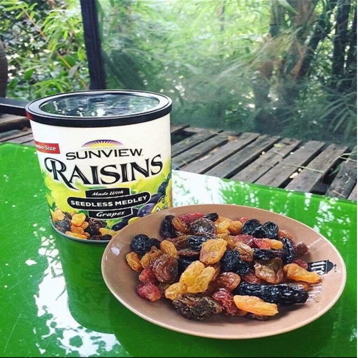 NHO KHÔ MỸ SUNVIEW RAISINS - HỘP 425G