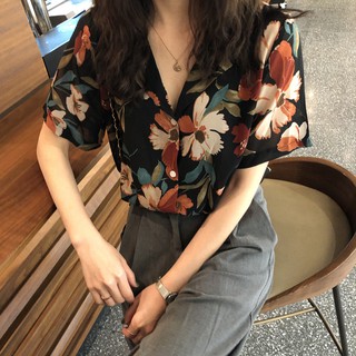 Áo hoa vintage
