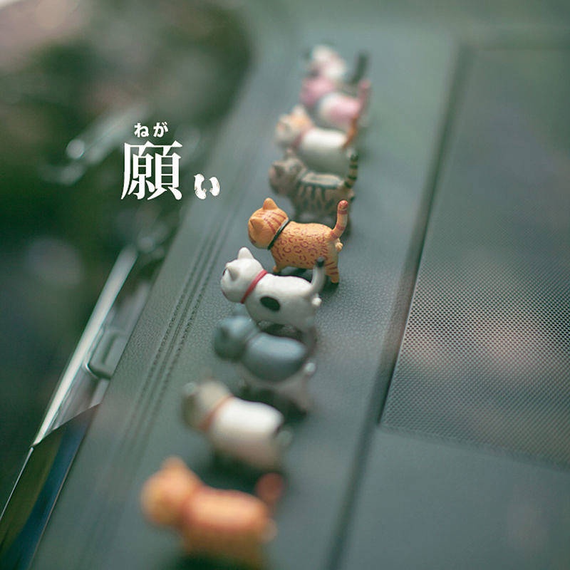 Cute Japanese Style Kitten Doll Car Decoration inside the Car Car Dashboard Instrument Panel Decoration Supplies Fqqq